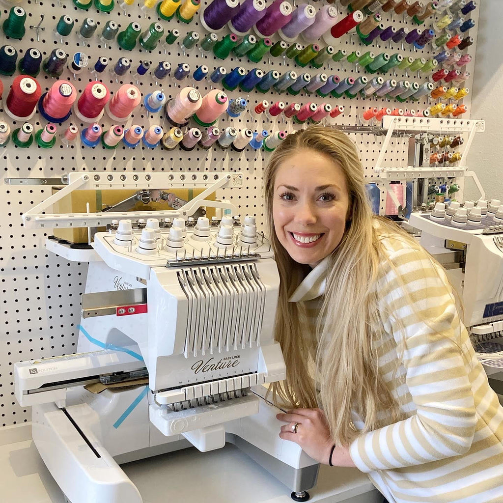 Meet Adele! Sorelle's Third Multi-Needle Embroidery Machine