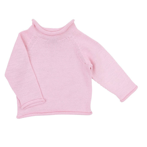 Essentials Knits Pink Raglan Sweater - Pink - New! (Sizes 3M, 6M, 9M)