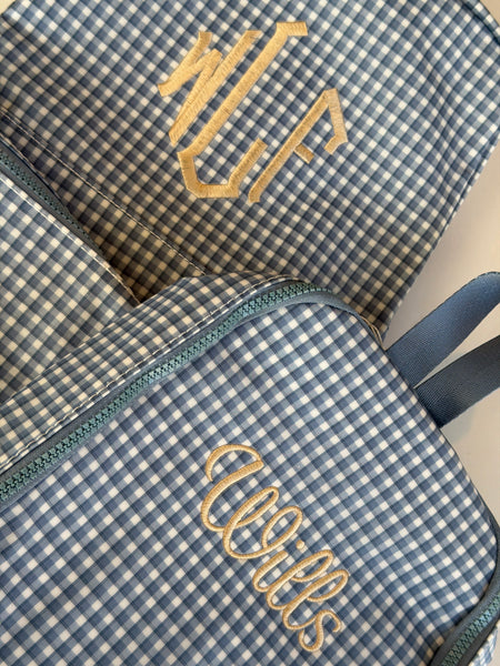 RODEO CHECK INDIGO ROADIE - LARGE