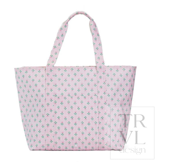 PETITE FLEUR PINK X-LARGE TOTE