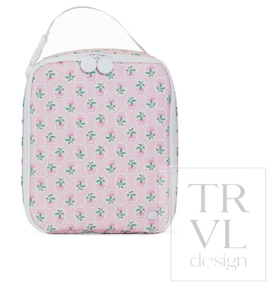 PETITE FLEUR PINK INSULATED BAG