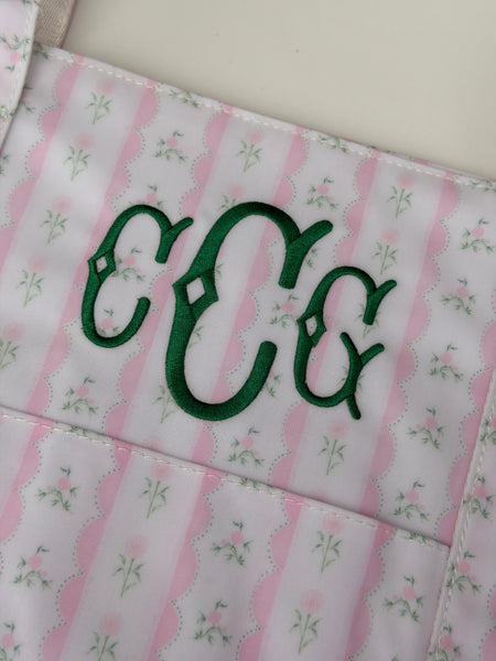 PINK RIBBON FLORAL X-LARGE TOTE
