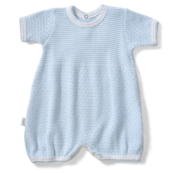 PATY KNIT STRAIGHT HEM BUBBLE - BLUE #262