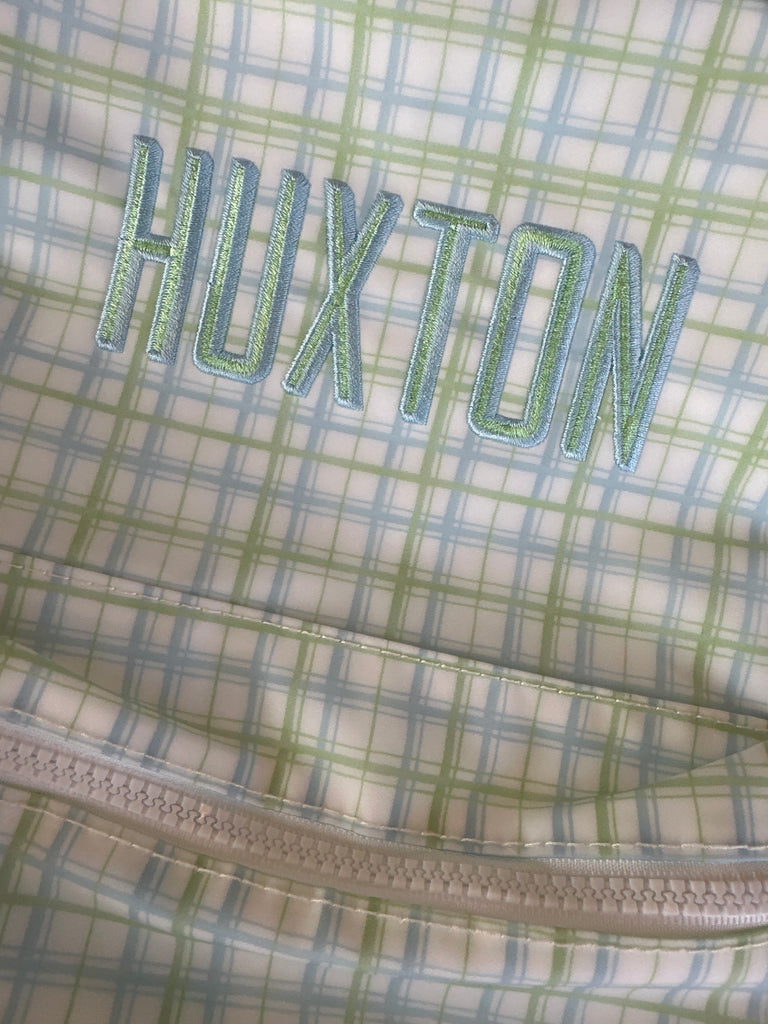 CLASSIC PLAID GREEN MINI BACKPACK
