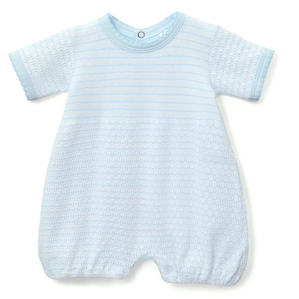 PATY KNIT PINSTRIPE BUBBLE WITH PIMA COTTON