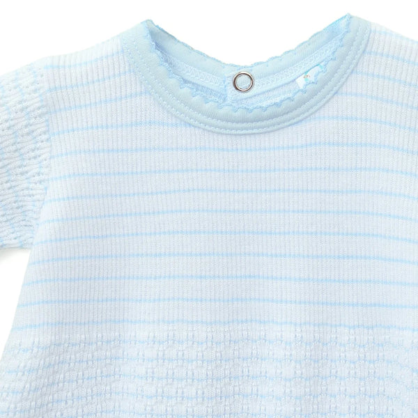 PATY KNIT PINSTRIPE BUBBLE WITH PIMA COTTON
