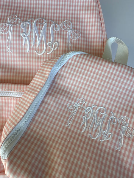 MINI BACKER - GINGHAM TAFFY