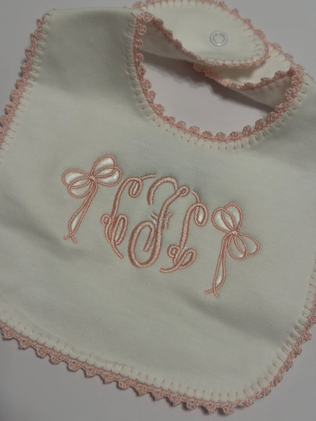 JERSEY BIBS - PINK
