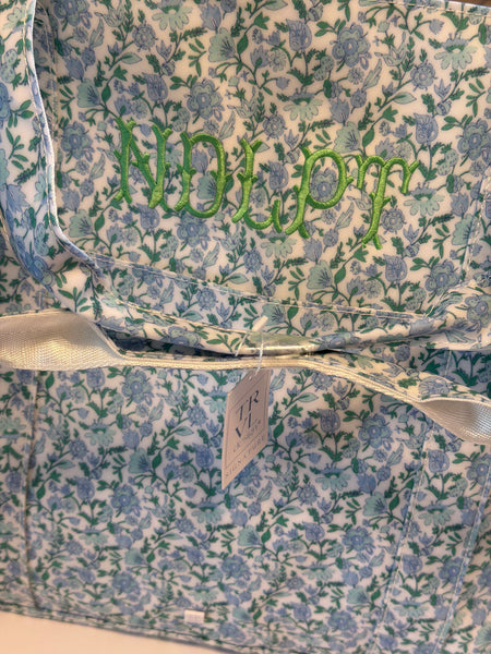 HAMPTONS FLORAL X-LARGE TOTE