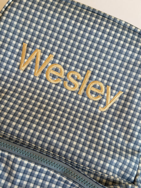 XL RODEO CHECK INDIGO WEEKENDER
