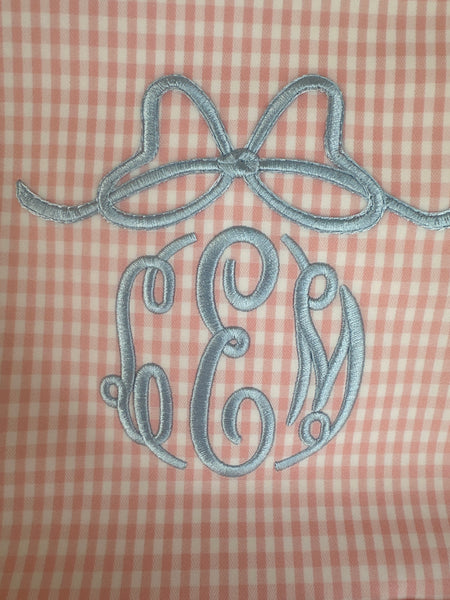 GINGHAM TAFFY X-LARGE TOTE