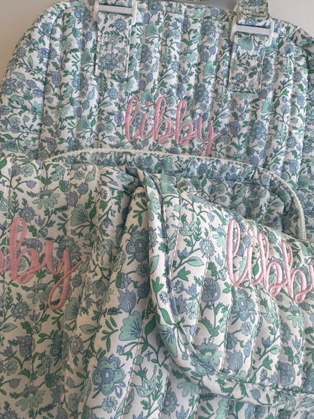 HAMPTONS FLORAL MINI BACKPACK