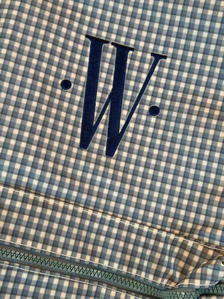 INDIGO CHECK RODEO BACKPACK