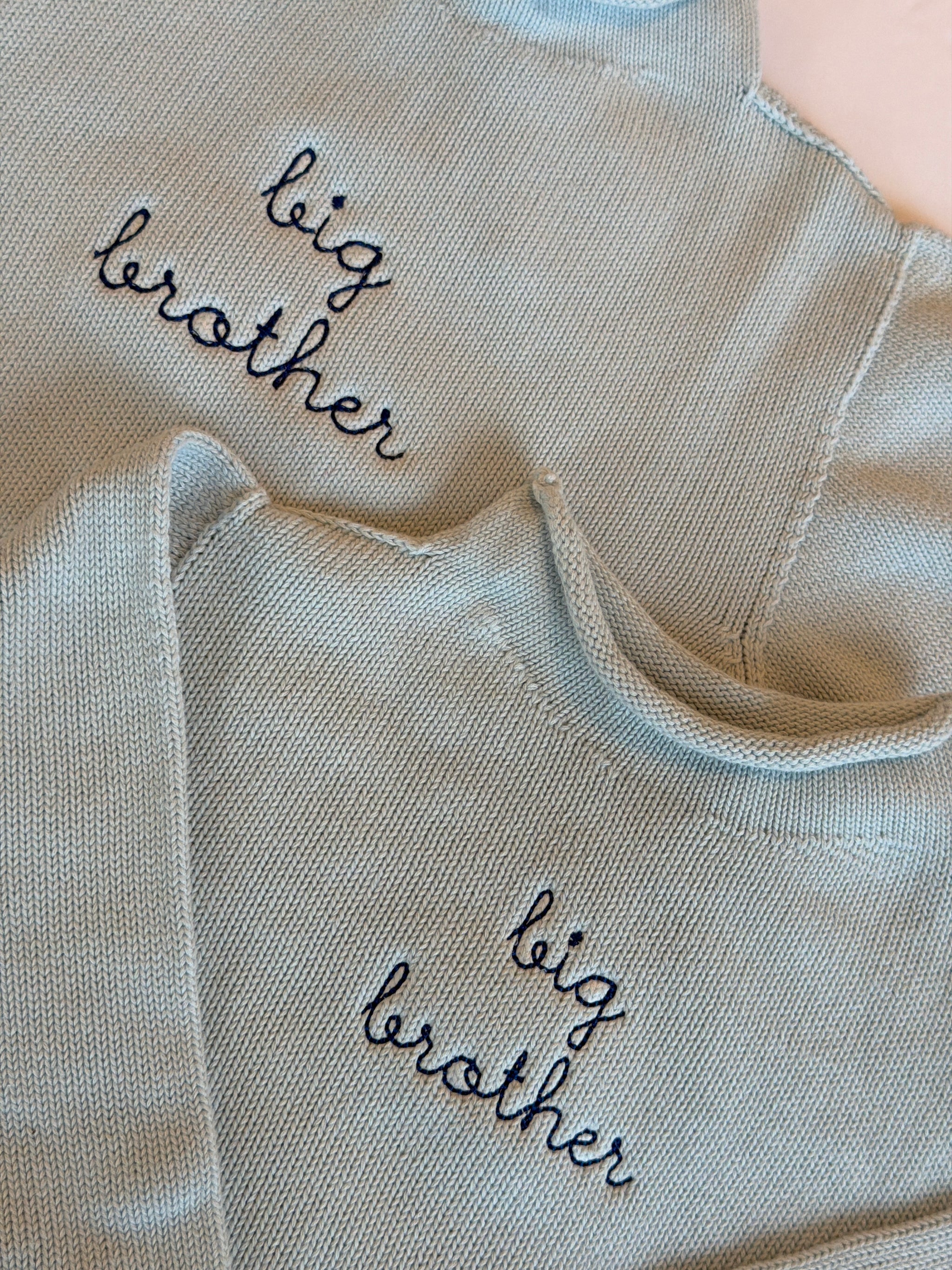 Essentials Knits Raglan Sweater - Light Blue - New! (Sizes 3M, 6M