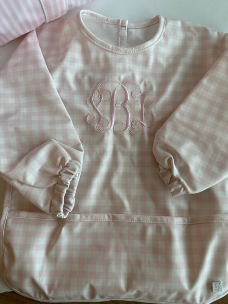 PINK PIMLICO CHECK SMOCK