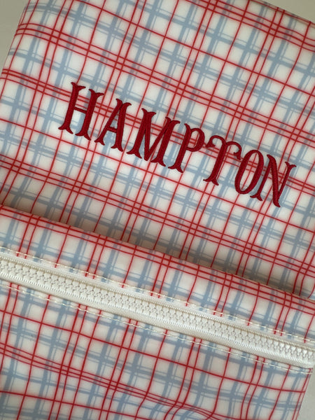 CLASSIC PLAID RED MINI BACKPACK