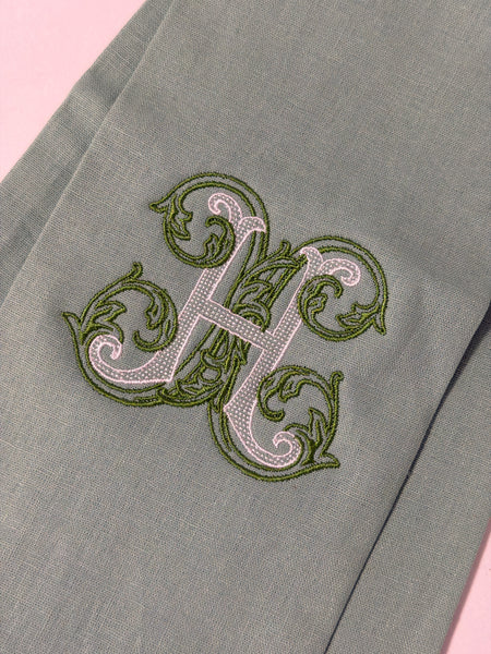 WILLOW WREATH SASH