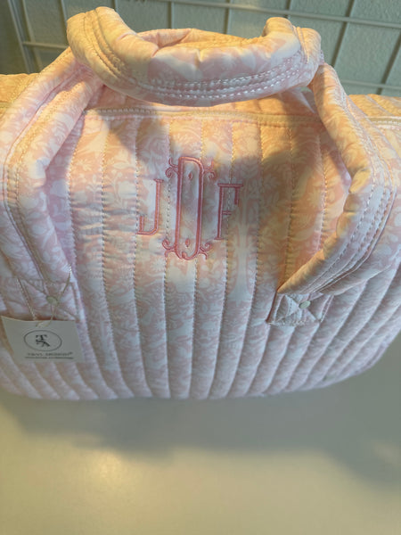 WOODLAND PINK QUILTED EVERYDAY BAG