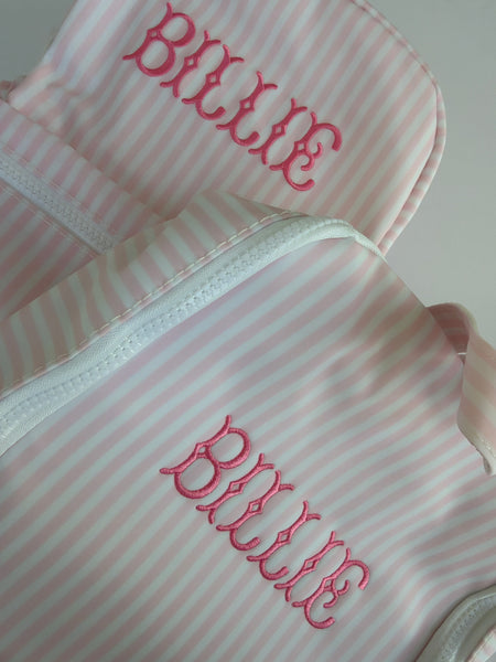 PINK PIMLICO STRIPE ROADIE - LARGE