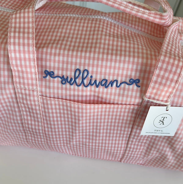 GINGHAM TAFFY WEEKENDER