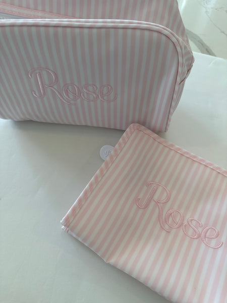 PINK PIMLICO STRIPE ROADIE - LARGE