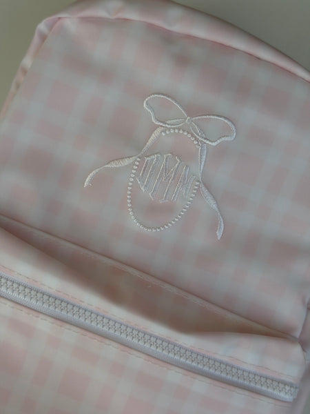 PINK PIMLICO PLAID X-LARGE TOTE