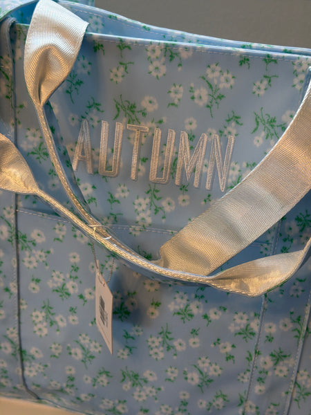 KIKI FLORAL X-LARGE TOTE