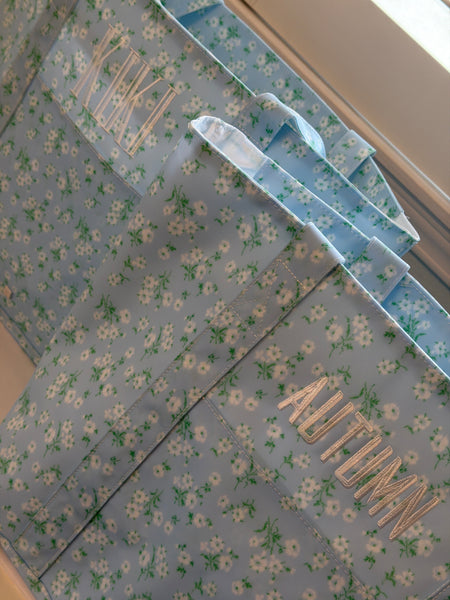 KIKI FLORAL X-LARGE TOTE