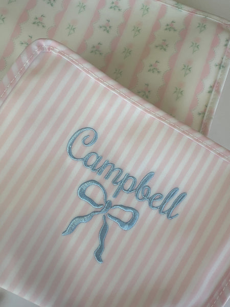 PINK PIMLICO STRIPE ROADIE - MEDIUM