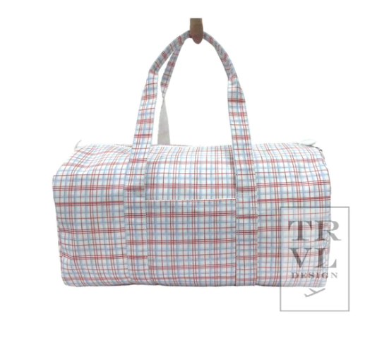 CLASSIC PLAID RED WEEKENDER - NEW!