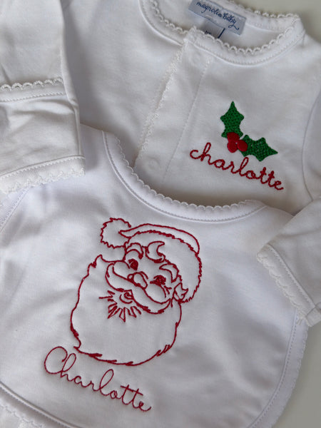 ESSENTIALS WHITE TRIM BIB