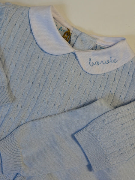 BOYS PETER PAN CABLE KNIT SET - NEW ARRIVAL!