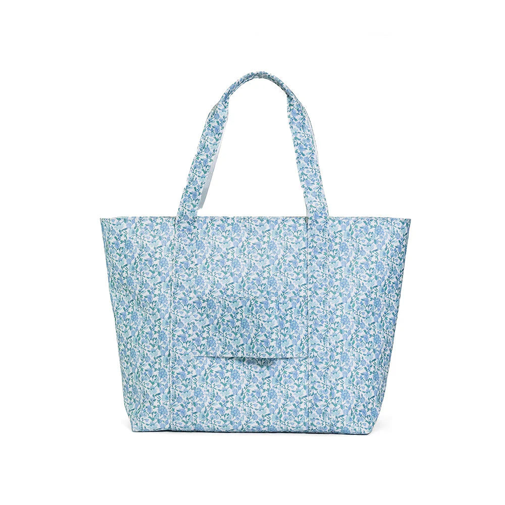 HAMPTONS FLORAL X-LARGE TOTE – Southern Sorelle Embroidery Boutique