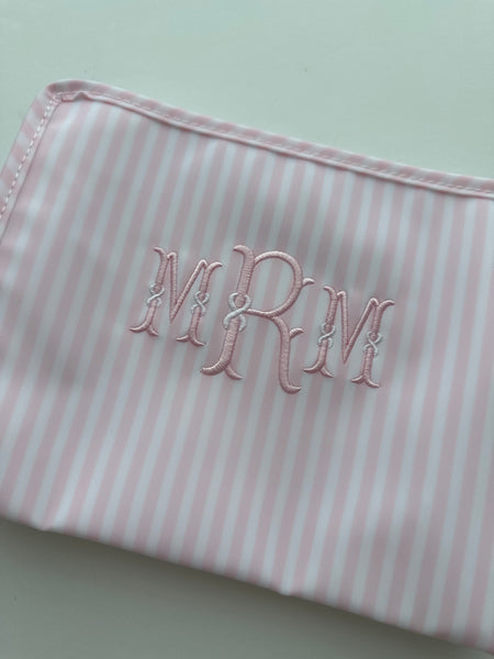 PINK PIMLICO STRIPE ROADIE - MEDIUM