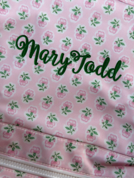 PETITE FLEUR PINK INSULATED BAG