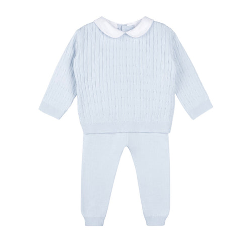 BOYS PETER PAN CABLE KNIT SET - NEW ARRIVAL!