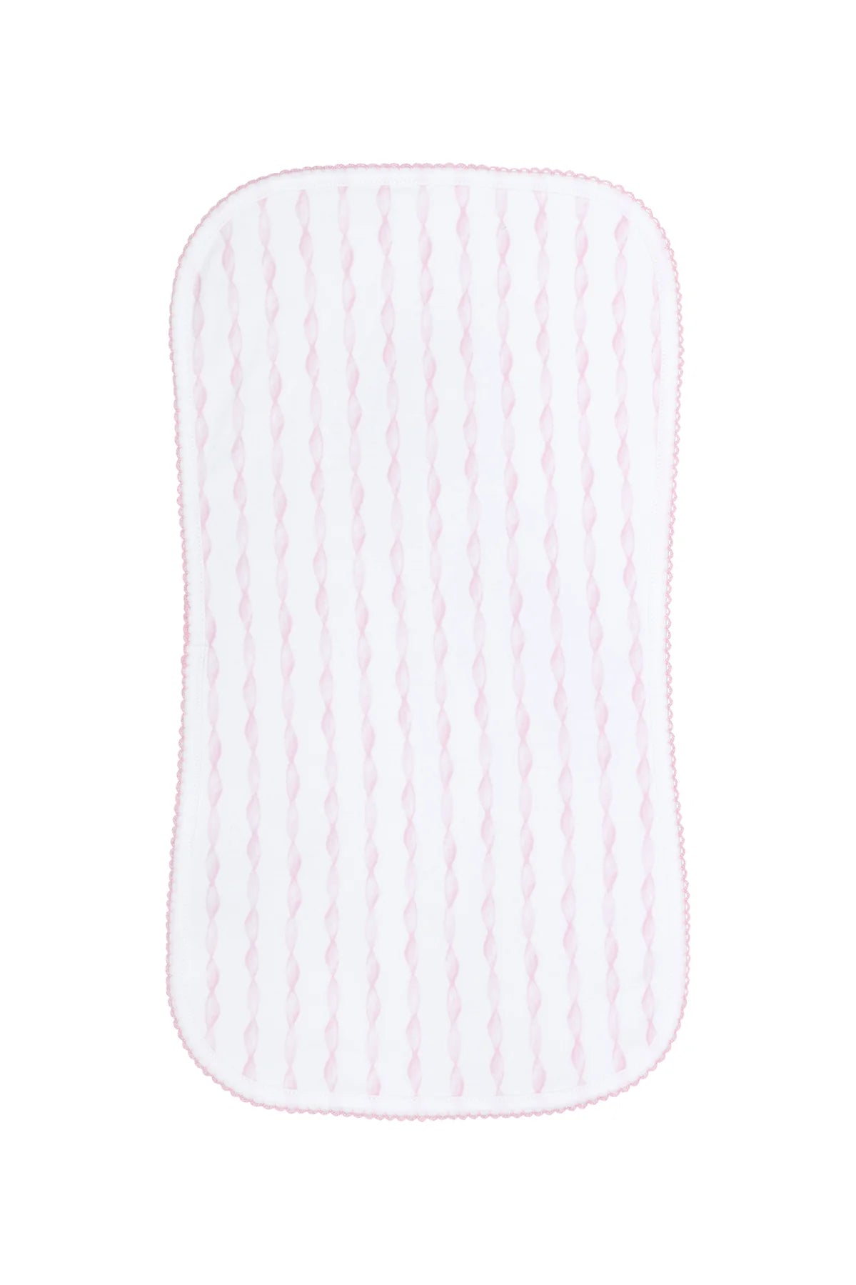 PINK TWIRLS BURP CLOTH