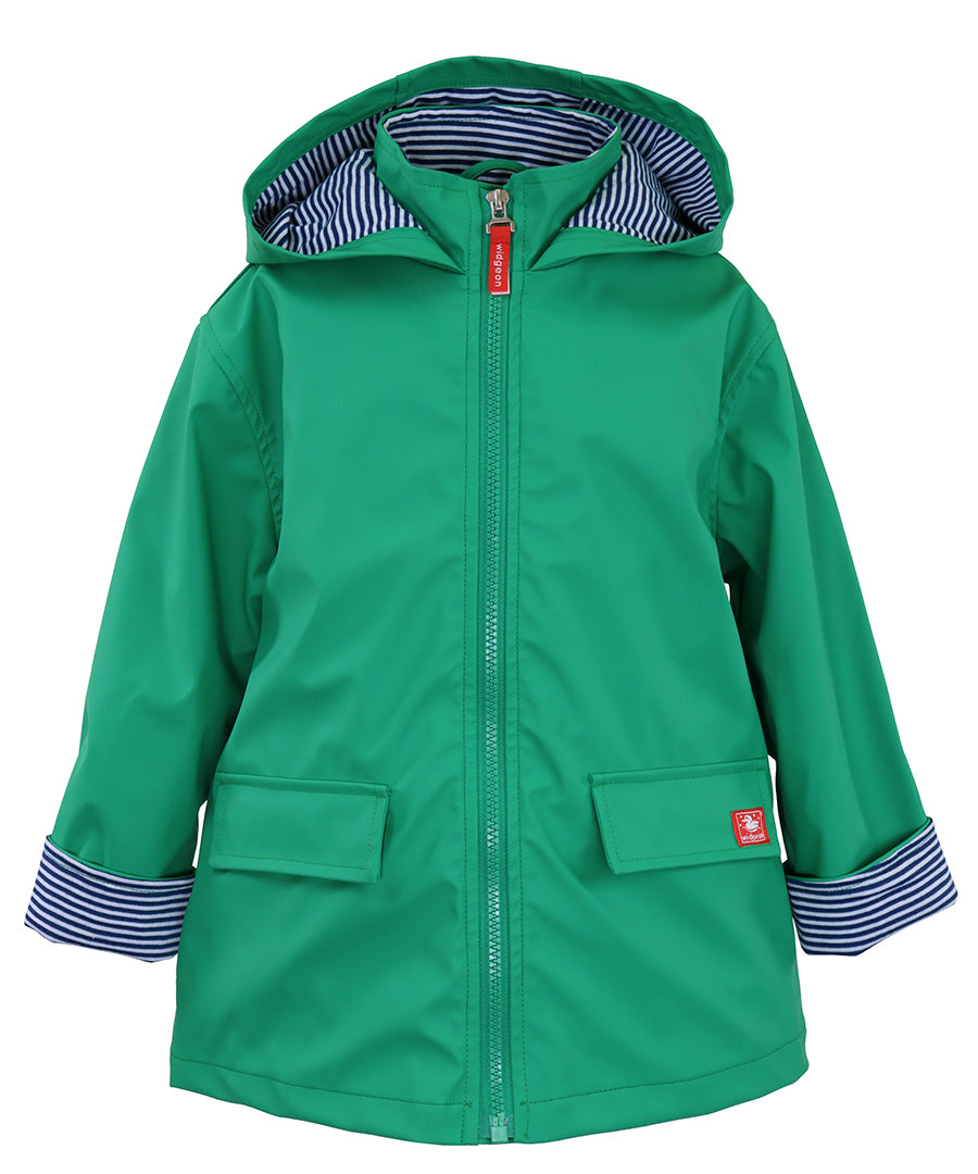 UNISEX RAINCOAT - GOLF GREEN