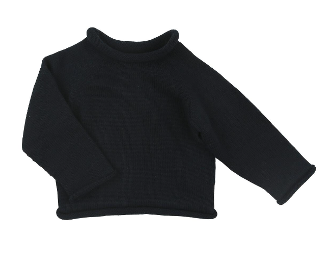 Essentials Knits Pink Raglan Sweater - Navy - New! (Sizes 3M, 6M, 9M)