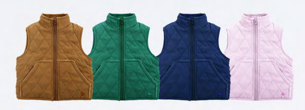 WIDGEON BARN VEST (4 COLOR OPTIONS)  - NEW!