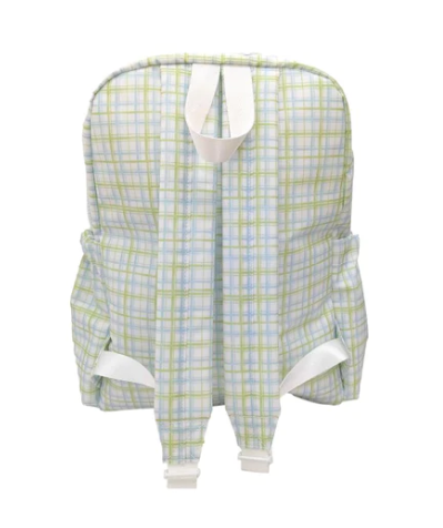 CLASSIC PLAID GREEN BACKPACK
