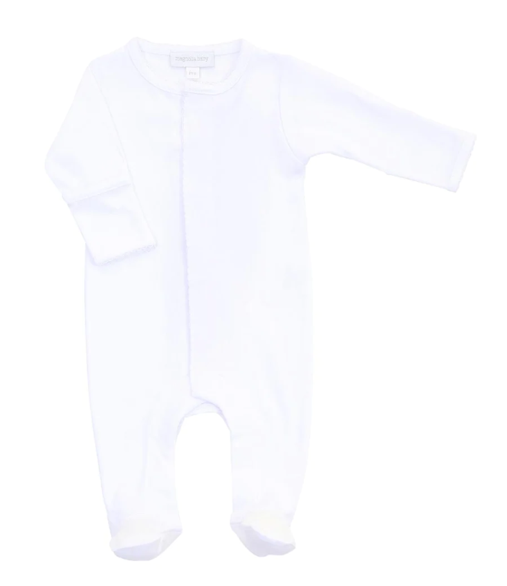 ESSENTIALS WHITE TRIM FOOTIE