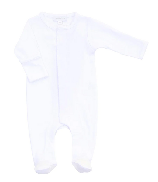 ESSENTIALS WHITE TRIM FOOTIE