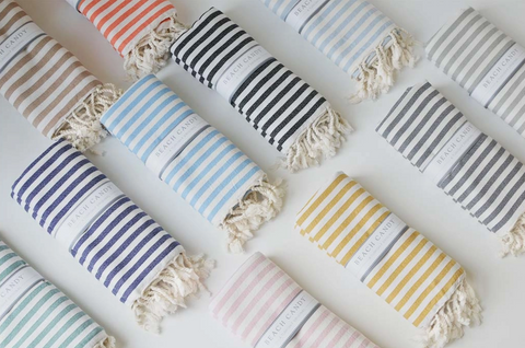 BEACH CANDY TURKISH TOWEL (MULTIPLE COLOR OPTIONS) - BEST SELLER! - PREORDER
