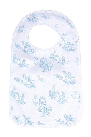 BLUE TOILE FEEDING BIB