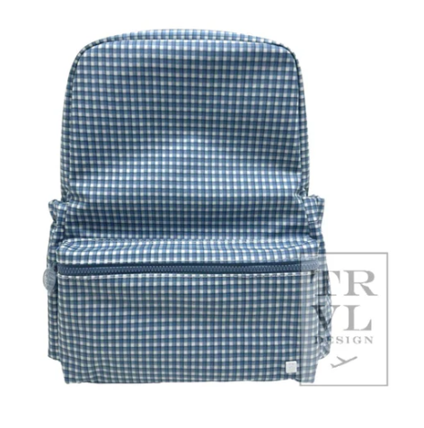 INDIGO CHECK RODEO BACKPACK