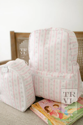 PINK RIBBON FLORAL BRING IT INSULATED BAG