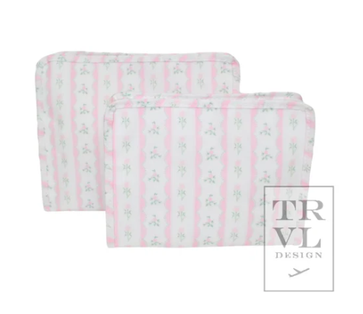 PINK RIBBON FLORAL ROADIE - MEDIUM