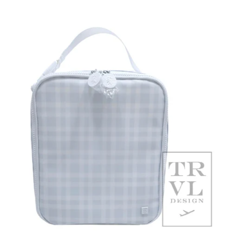 PIMLICO BLUE PLAID BRING IT INSULATED BAG