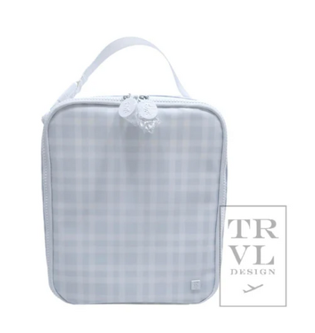 PIMLICO BLUE PLAID BRING IT INSULATED BAG